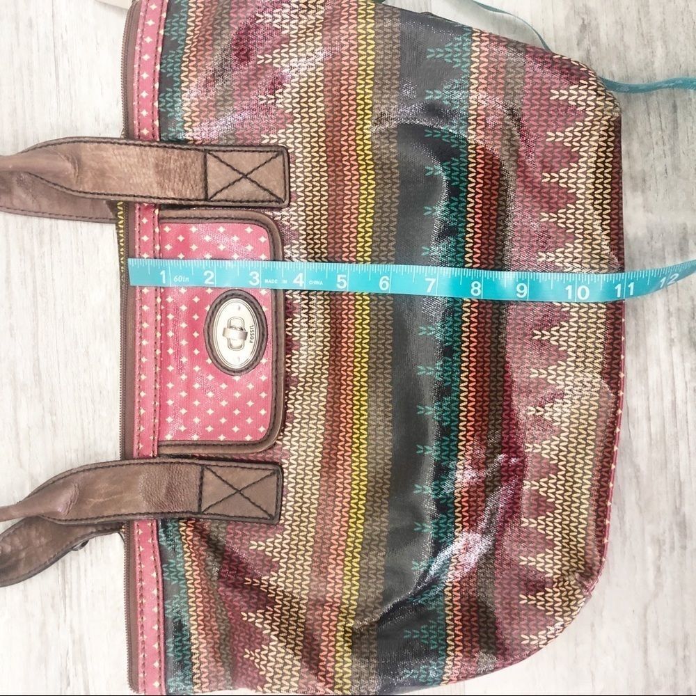 FOSSIL | Key-Per Shoulder Bag Multicolor Purse - Picture 9 of 9